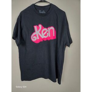 Barbie Ken Graphic T Shirt Black XL Cotton Crew Neck Summer‎ Fun Top